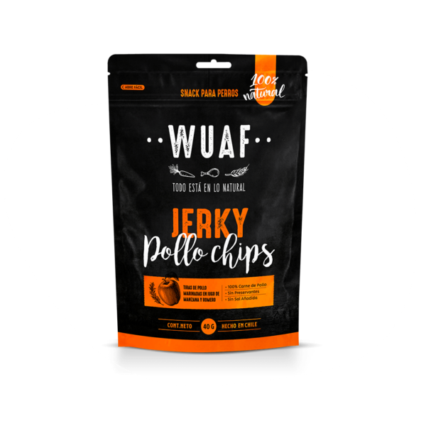 JERKY WUAF POLLO 40 GR